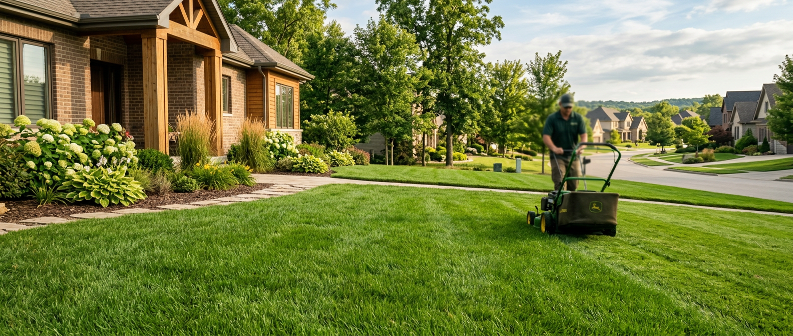Monthly Lawn Care Cost: Real Prices, Services, and ROI — illustrative hero image