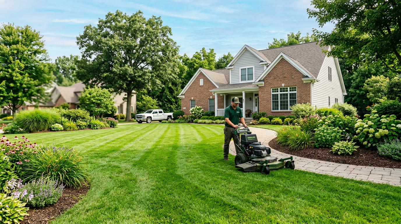 Average Cost of Lawn Care Service: Real 2026 Prices — illustrative hero image