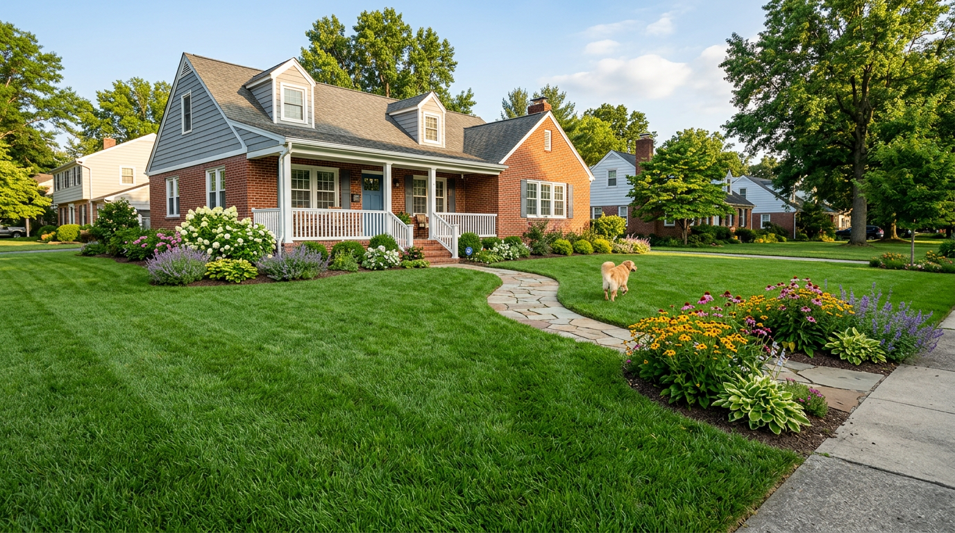 The 5 Best Grass Types for Delaware Lawns (2024 Guide) — illustrative hero image