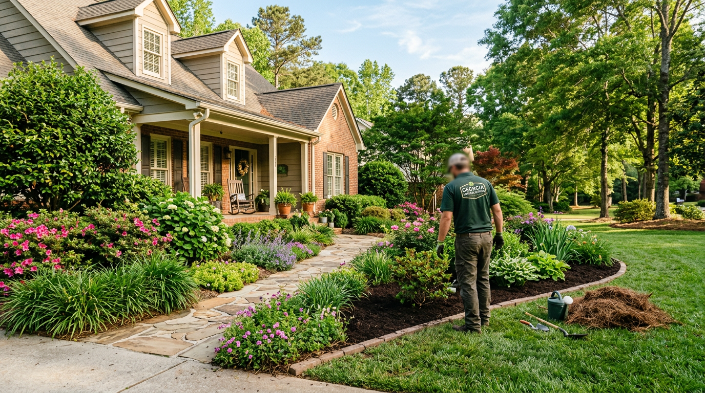 Landscaper Cost Georgia: Real 2026 Prices and Hiring Tips — illustrative hero image
