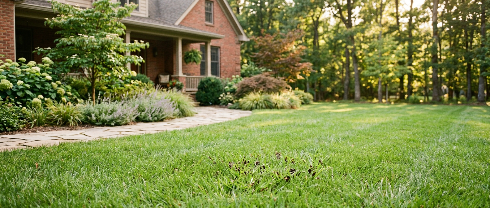 Lawn Fungus Identification: Fast Visual Guide + Fixes — illustrative hero image