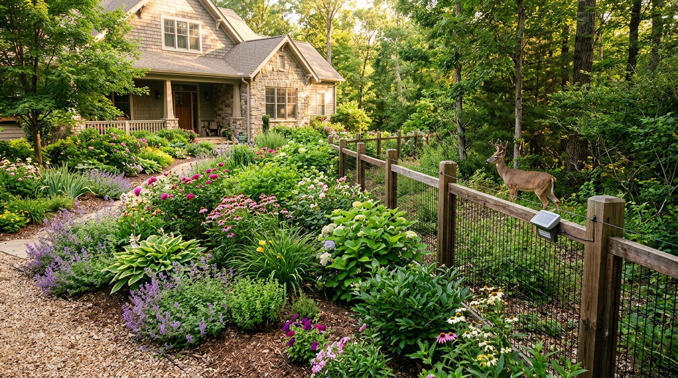 How to Keep Deer Out of Garden: Fence, Shock, Repel — illustrative hero image